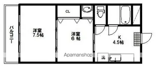 シエロ北四番丁【3階】の間取り