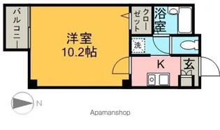 ロイヤルハウス西泉弐番館【2階】の間取り