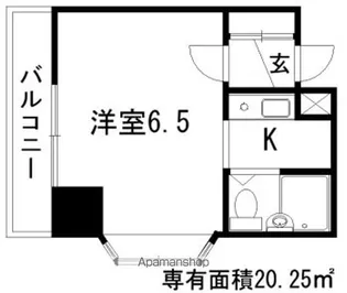 鶴見三和プラザ【10階】の間取り
