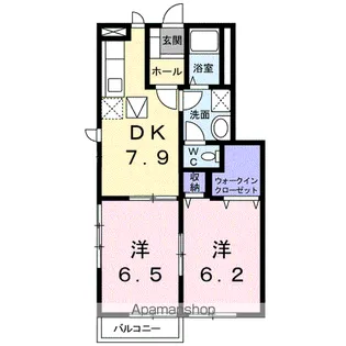 ラフィーネイズミ【1階】の間取り