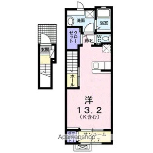 シエルⅠ【2階】の間取り