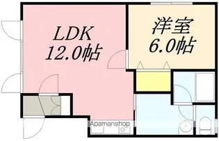レジデンススウィートⅡ【201号室】の間取り