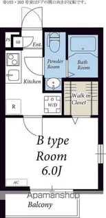 千葉県千葉市中央区白旗2丁目【アパート】の間取り