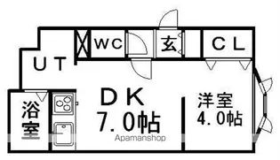 セイリングハウス本郷【1階】の間取り