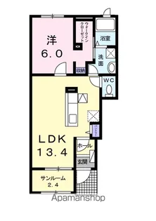 アヴェニュー【1階】の間取り