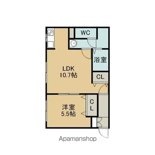 エスパシオⅤ【G号室】の間取り