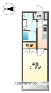 滋賀県彦根市芹川町【アパート】の間取り