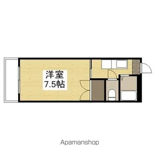 リトルハイツNo6【3階】の間取り