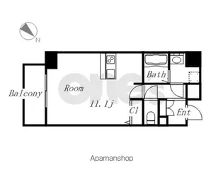 プレサンス鶴舞公園セラヴィ【13階】の間取り