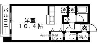 ハイトピア千葉【4階】の間取り