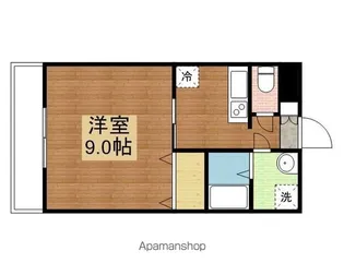 マサモトマンションⅡ【1階】の間取り