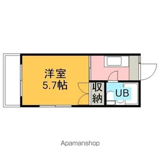 ドエル山崎Ⅱ【1階】の間取り