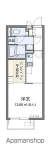 ミランダ宿町【1階】の間取り