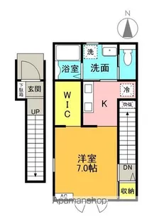 セントラル知多半田【202号室】の間取り