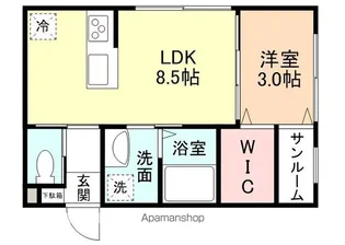 ヴァーチュオーゾ【1階】の間取り