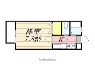 すばる館B【2階】の間取り