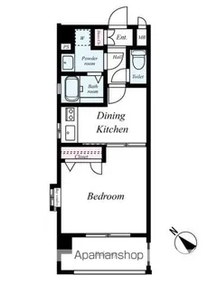 ピュアドーム高宮イースト【401号室】の間取り