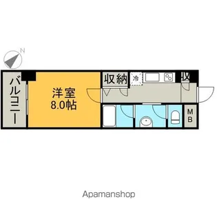 RIDGE大曾根(旧ルクレ大曾根)【10階】の間取り