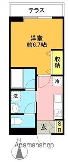 東京都世田谷区松原2丁目【マンション】の間取り