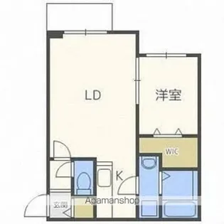 NS ASABU【3階】の間取り