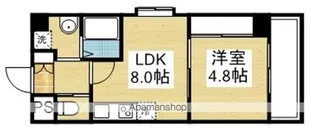 プレジール【8階】の間取り