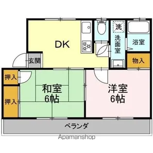 エンジェル 3【1階】の間取り