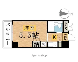 リビエール八王子【5階】の間取り