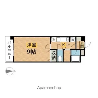 ポストセレーノ【302号室】の間取り