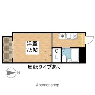 サニーサイドⅠ【202号室】の間取り