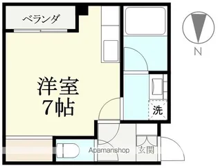 ツインロワイアル【101号室】の間取り