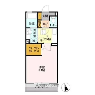 ラフィーネ MATSUNAMI【3階】の間取り