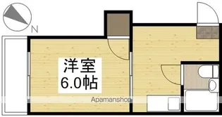 コーポビーナス【205号室】の間取り
