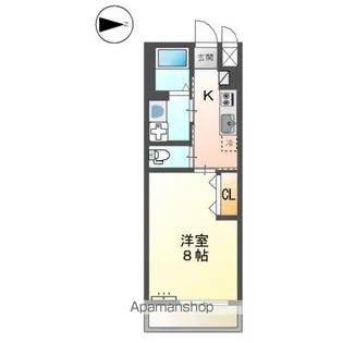 メイト【2階】の間取り