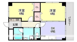 エスポワールみち【3階】の間取り
