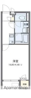 クレイノあさぎり【203号室】の間取り