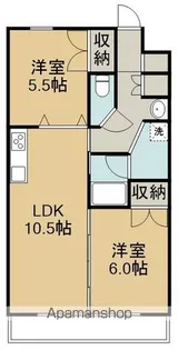 プレジデント大森【1階】の間取り