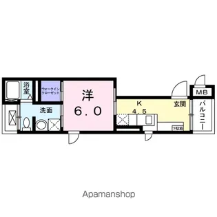 ベル・ジュネスN【1階】の間取り