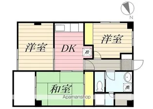 千葉県松戸市二ツ木【マンション】の間取り