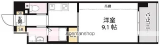 ホワイトマンション高田【6階】の間取り