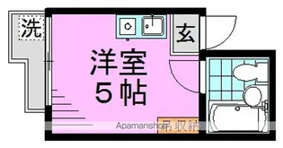 SKハイムⅡ【2階】の間取り