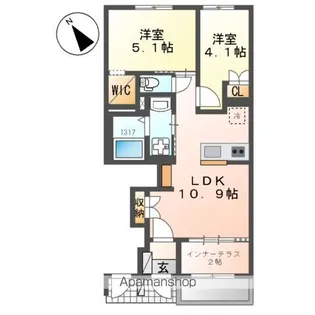 フルハウス【1階】の間取り