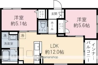 アルテールII【1階】の間取り