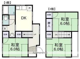 静岡県静岡市清水区永楽町【一戸建】の間取り