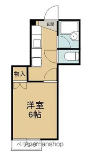 コーポやま南棟【1階】の間取り