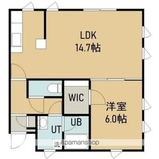 東洋ランバーハウス【201号室】の間取り