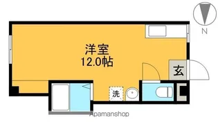 SERENO IWASAKI【3階】の間取り