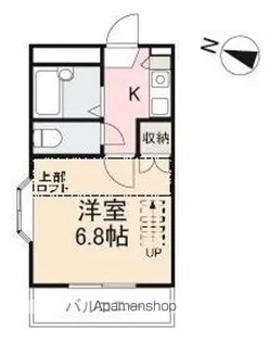 福岡レジデンスC【1階】の間取り