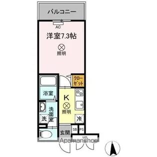 グレイス厚生町【2階】の間取り