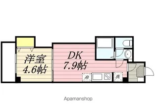 QUATRE SAISON(キャトルセゾン)【6階】の間取り