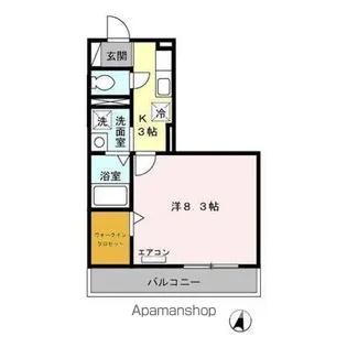メゾンソフィア【2階】の間取り